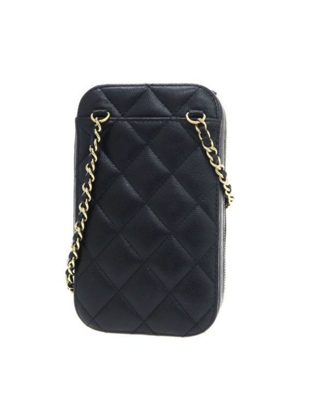 Chanel Quilted Caviar Chain Messenger Bag - Picture 3 of 9